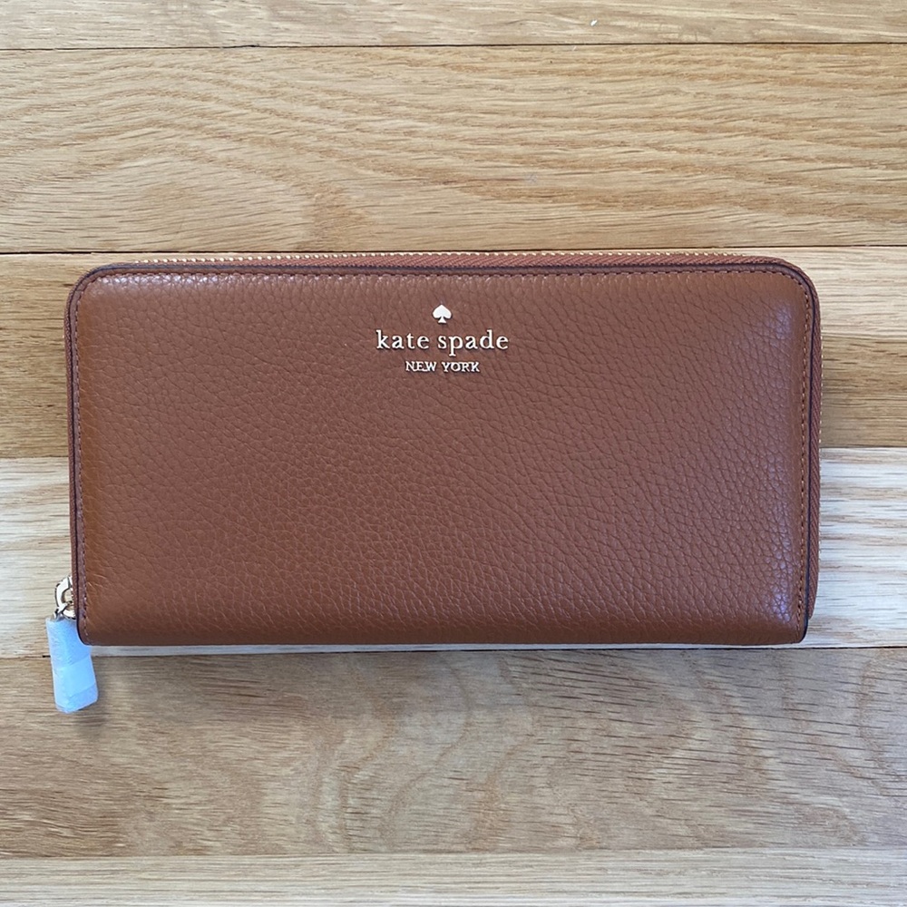 NWT LEILA LARGE CONTINENTAL WALLET Kate Spade
